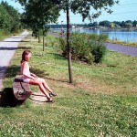 At the shores of a lake