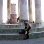 At a touristic viewpoint