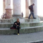 At a touristic viewpoint