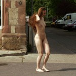 At and around a train station