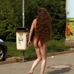 At and around a train station