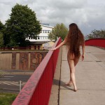 At and around a train station