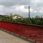 At and around a train station