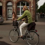 At and around a train station