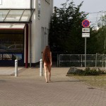 At and around a train station