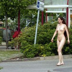 At and around a train station