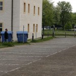 At a castle overlooking the city