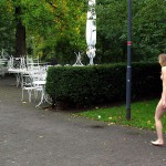 Next to a road in a shop