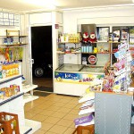 Shoplifting in a kiosk