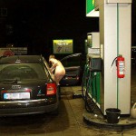 Around a christmas market