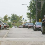 Through the streets on a bicycle