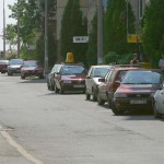 Through the streets on a bicycle