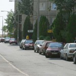 Through the streets on a bicycle