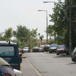 Through the streets on a bicycle