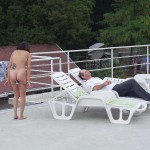 Clothes being stolen at a campground