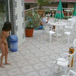 Clothes being stolen at a campground