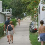 Clothes being stolen at a campground