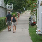 Clothes being stolen at a campground