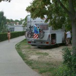 Clothes being stolen at a campground