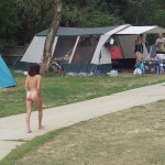 Clothes being stolen at a campground