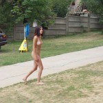 Clothes being stolen at a campground