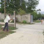 Clothes being stolen at a campground