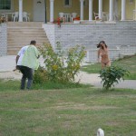 Clothes being stolen at a campground