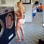 In a laundry