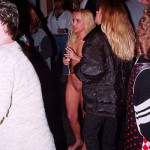 In a bar during carneval