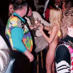 In a bar during carneval