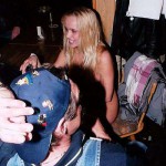 In a bar during carneval