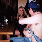 In a bar during carneval