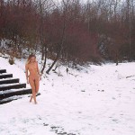 On a highway rest stop