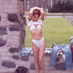 In a city near a main road