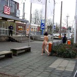 At the railway station