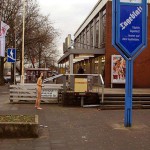 At the railway station