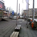 At the railway station