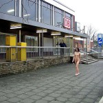 At the railway station