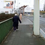 At the railway station