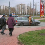 A stroll in a residential area