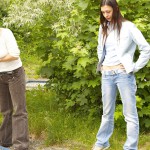 At a minigolf course