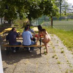 At a minigolf course