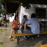 At a minigolf course