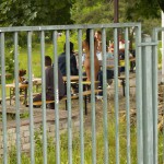 At a minigolf course