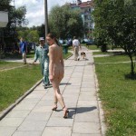 In a residential area