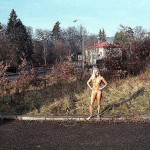 On the streets and in a park