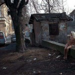 On the streets and in a park