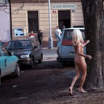 On the streets and in a park