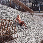 On the streets and in a park