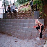 In a very well frequented street